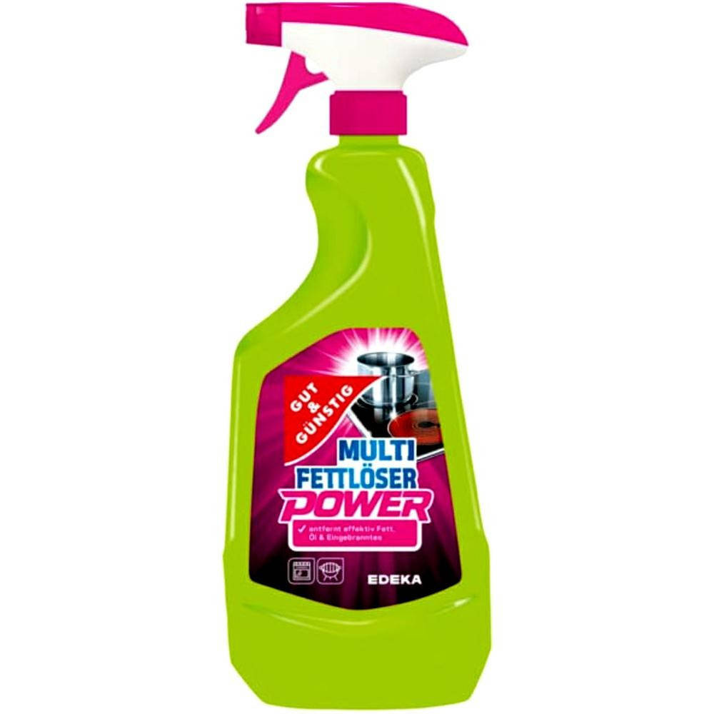 

Чистящее средство для кухни против жира Gut & Günstig Multi Fettloser спрей 750ml