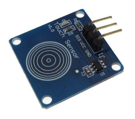 

Датчик касания, сенсорная кпопка TTP223B, Arduino