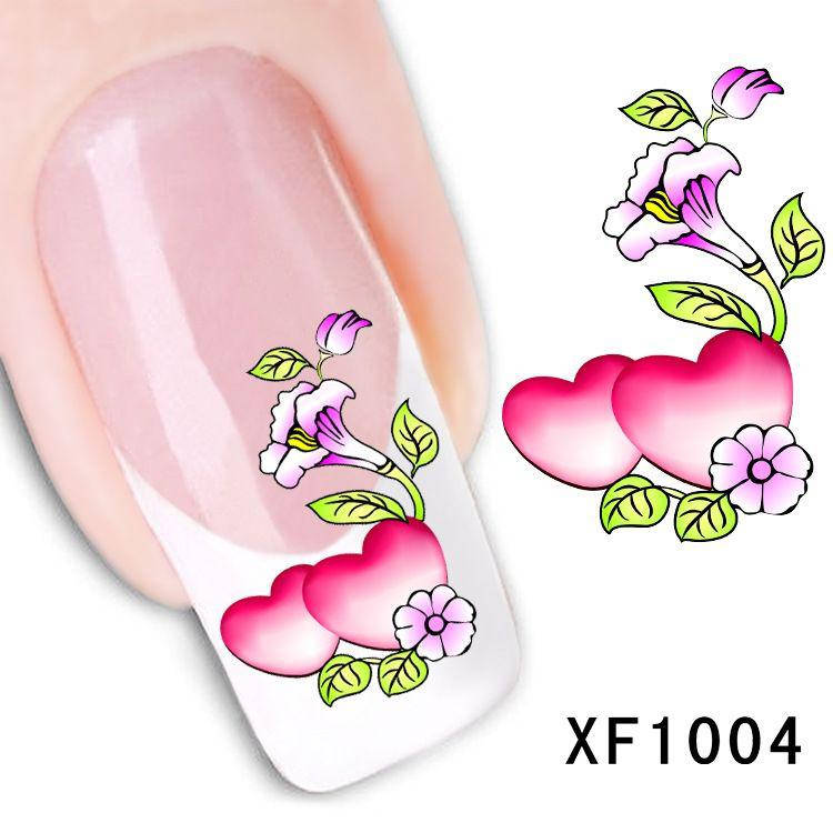 

Наклейки для ногтей XF1004