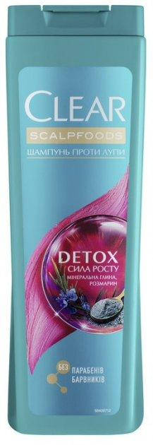

Шампунь Clear 400 мл DETOX
