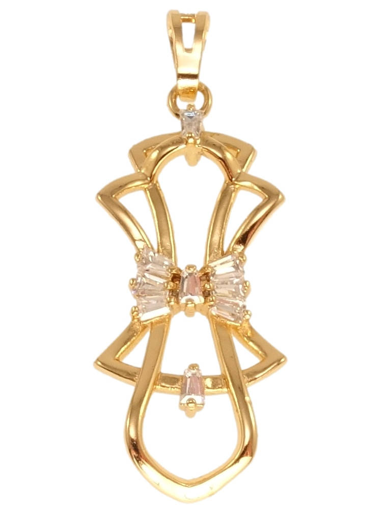 

Кулон Xuping Позолота 18 К "Декоративная подвеска с цирконием"