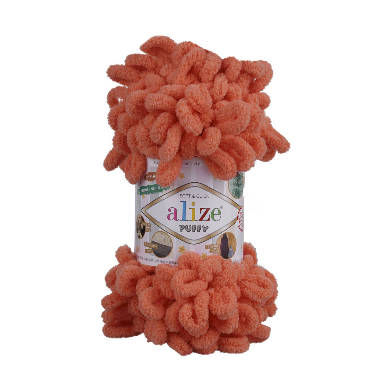 

Alize Puffy - 619 коралловый