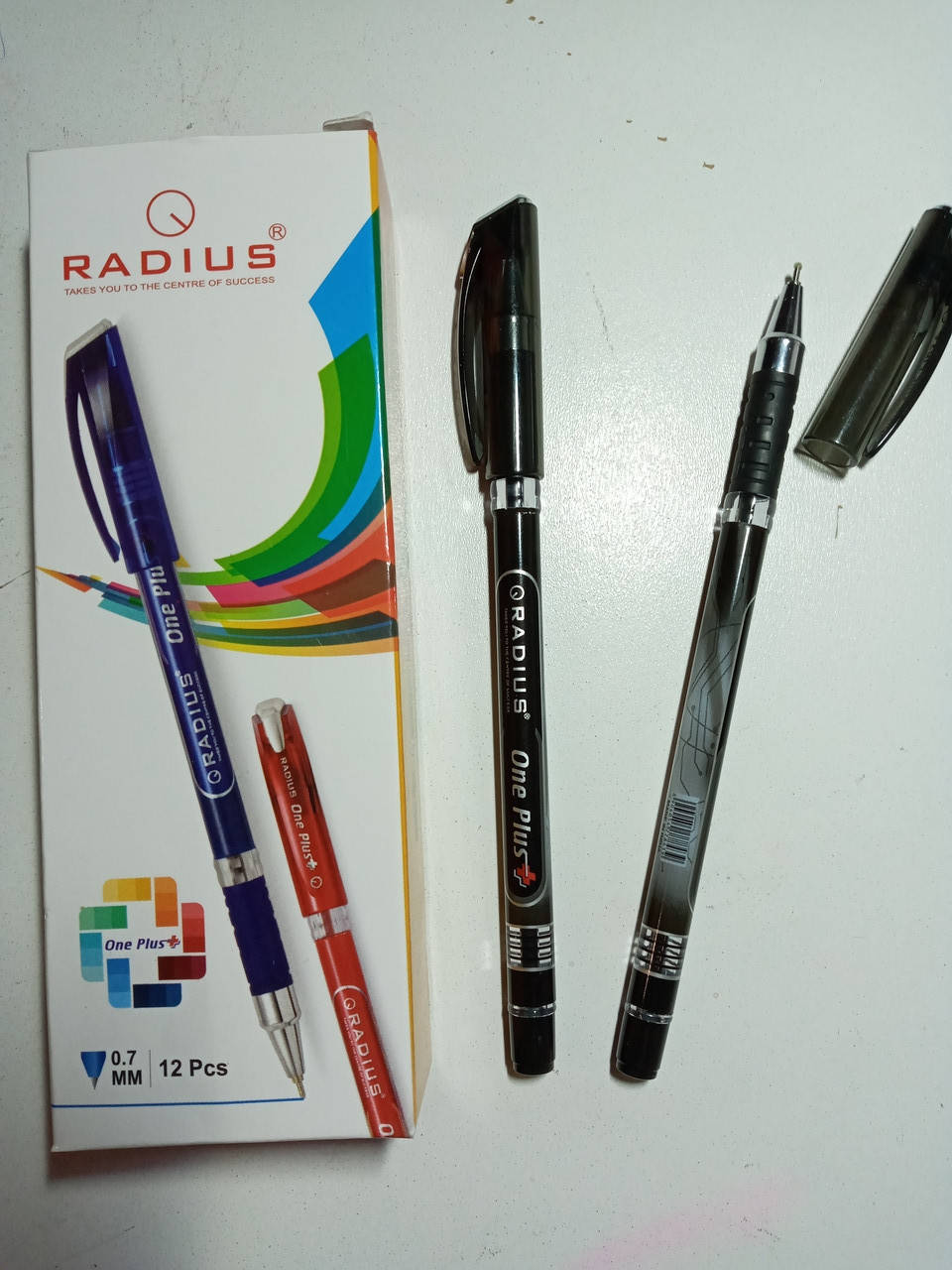 

Ручка масляная RADIUS «One Plus» ЧЕРНАЯ / шариковая