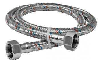 

Шланг нержавеющая сталь SOLOMON 1/2"х1/2" ВВ 0,3м. HS30