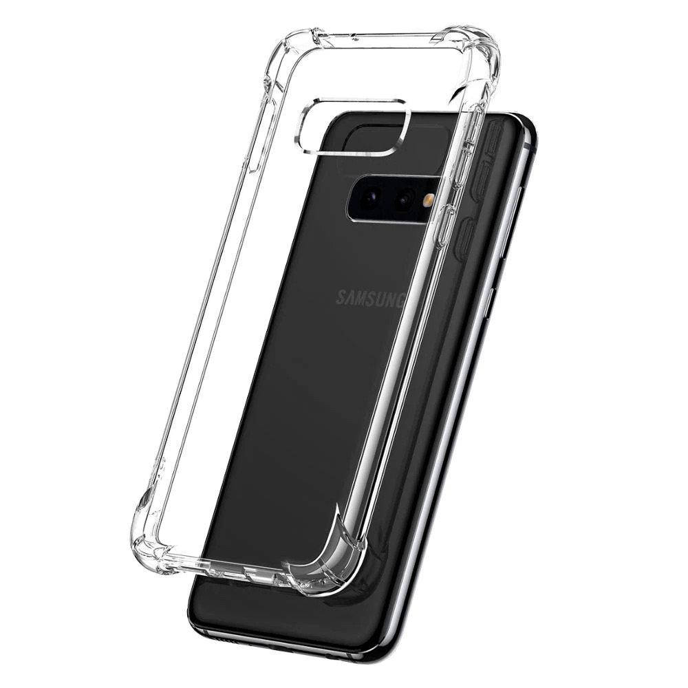 

Защитный силиконовый чехол с усиленными углами для Samsung Galaxy S10e прозрачный