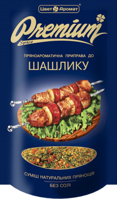 

Приправа для шашлыка Премиум без ГМО Цвет Аромат 25г