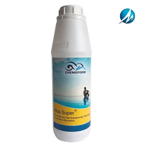 

Chemoform ALBA SUPER (ЖИДКИЙ), 1 Л. ПРЕПАРАТ ДЛЯ ПРЕДОТВРАЩЕНИЯ РОСТА ВОДОРОСЛЕЙ