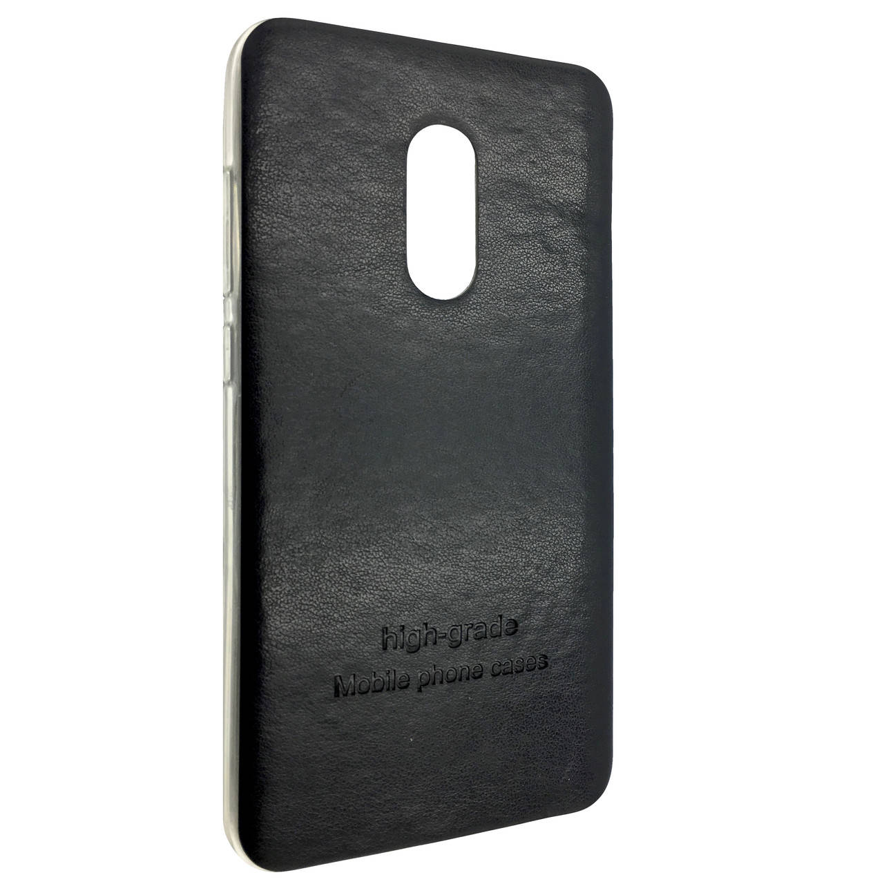 

Чехол-накладка DK-Case силикон кожаная наклейка для Xiaomi Note 4X (black), Черный