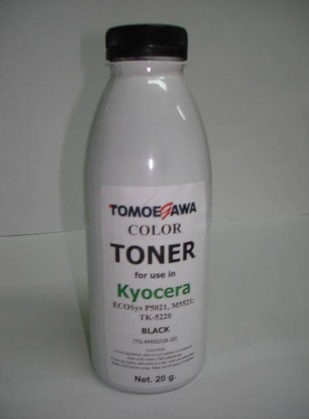 

Тонер KYOCERA TK-5220 / TK-5230 / TK-5240 для ECOSys P5021, M5521, M5526 (20г) Black, Tomoegawa