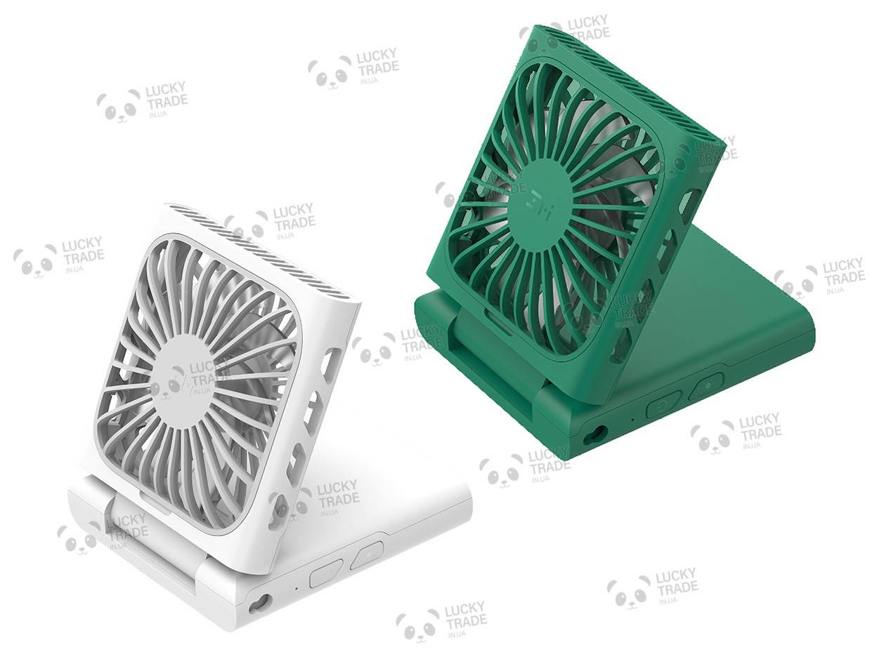 

Портативный вентилятор Xiaomi ZMI Handheld Lanyard Folding Fan Mini Portable с аккумулятором Цвет на выбор