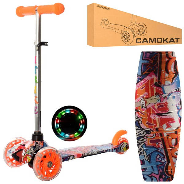 

Самокат iTrike Mini BB 3-013-4-F-OR (orange), Оранжевый