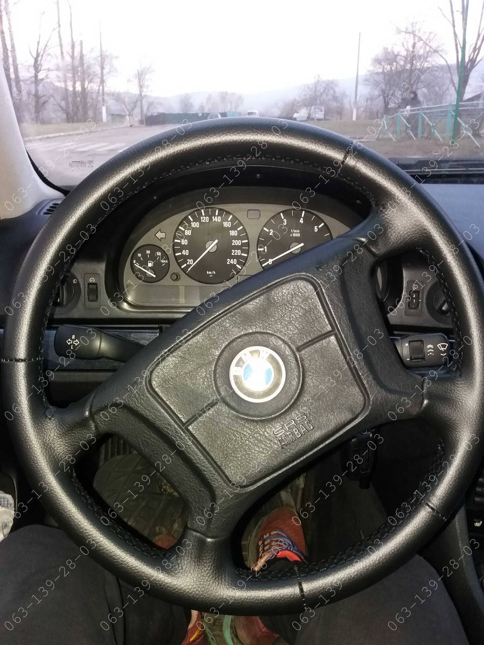 

Оплетка чехол на руль со спицами для BMW E46 318i 325i E39 E53 E38 X5, Черный