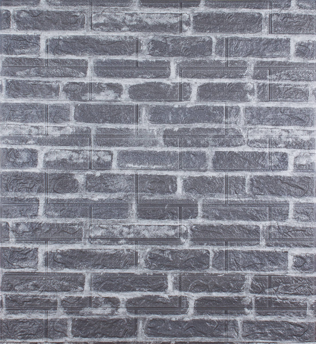 

Самоклеющаяся 3D панель под светло-серый екатеринославский кирпич 700x770x5мм