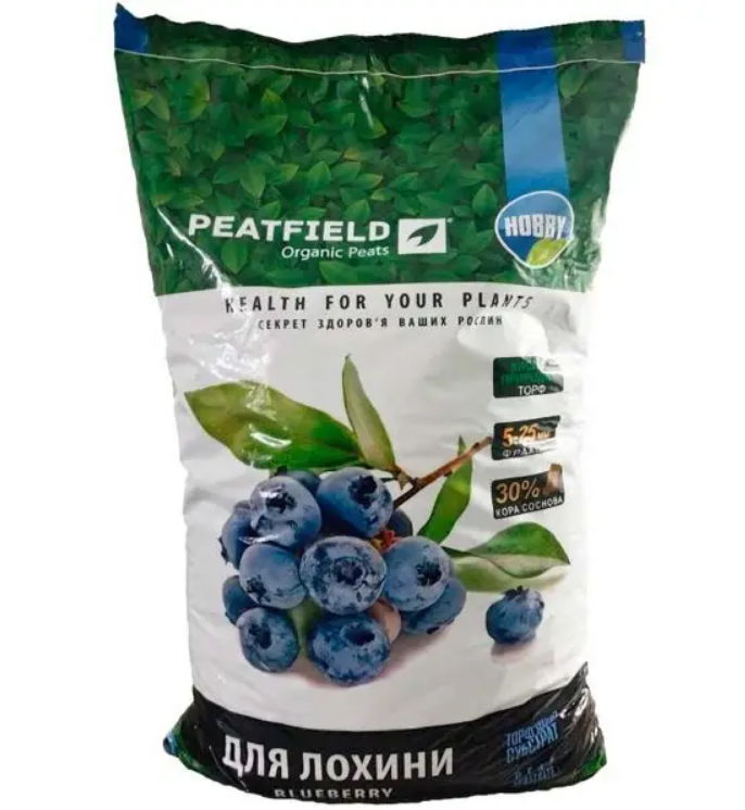 

Субстрат для голубики Peatfield (Питфилд) 40 л