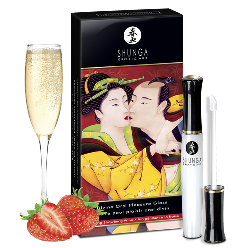 

Блеск для губ Shunga Sparkling Strawberry Wine 10 мл all Оригинал