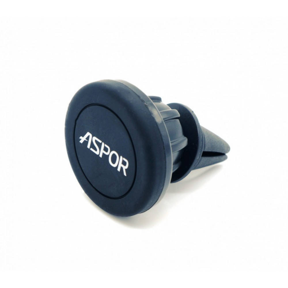 

Авто держатель для смартфона магнитный Aspor Small Black, Черный