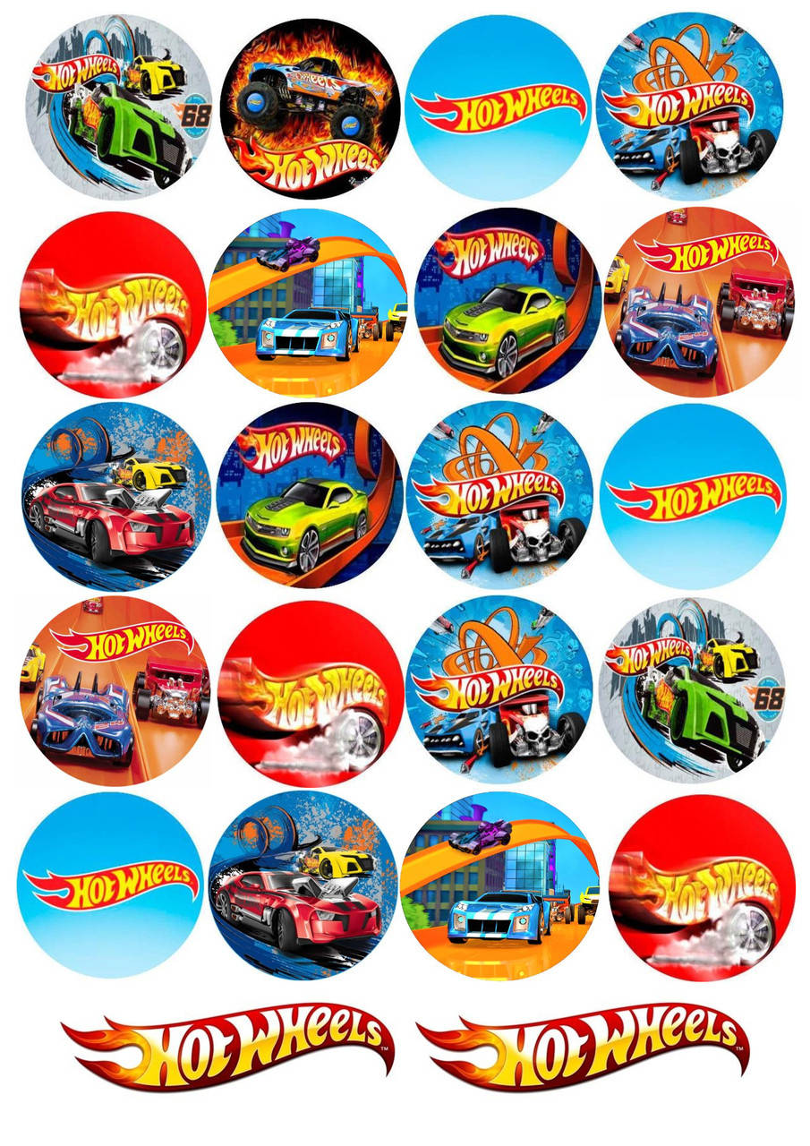 

Вафельная картинка "Hot Wheels" 5