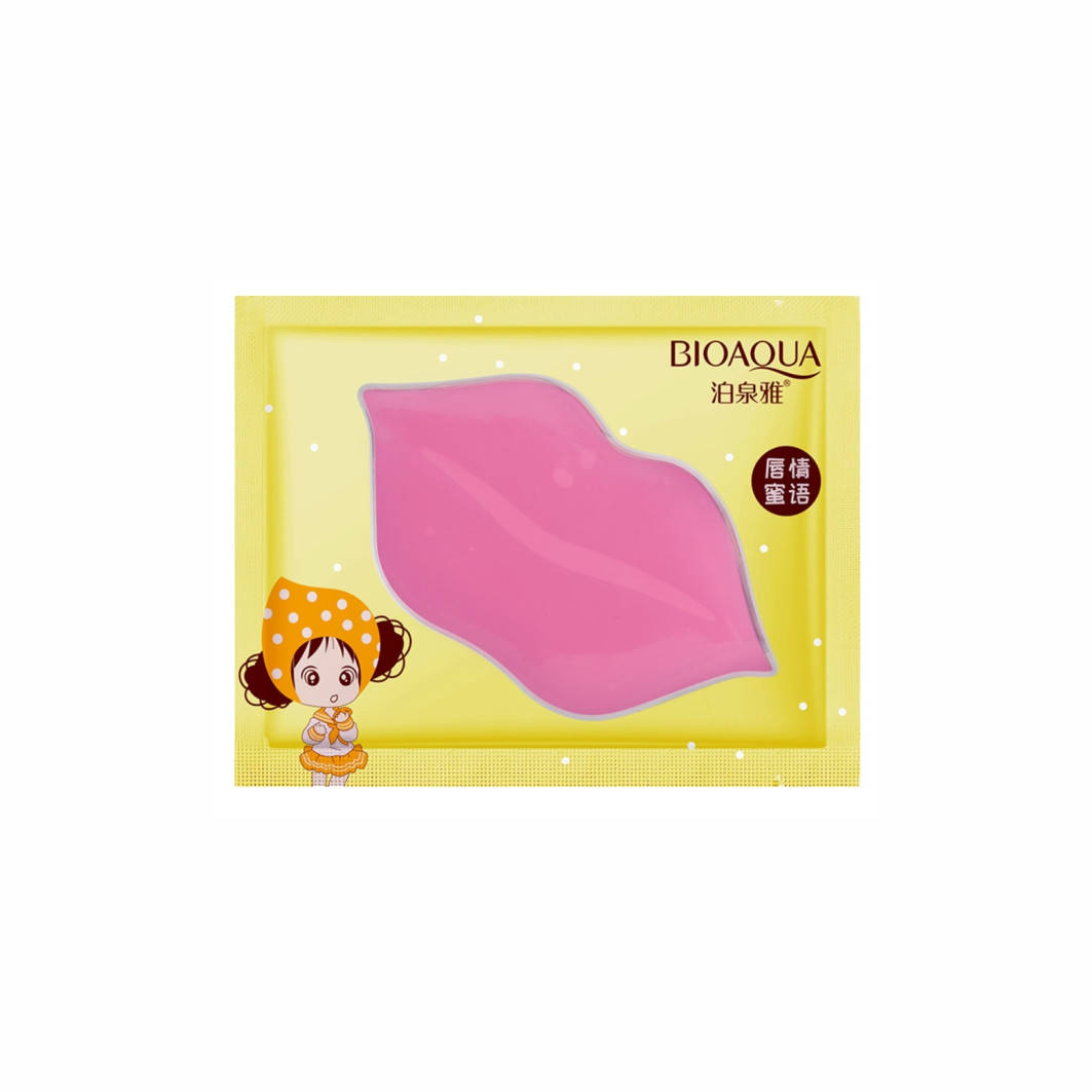 

Гидрогелевая маска для губ с персиком Bioaqua Collagen Lip Mask