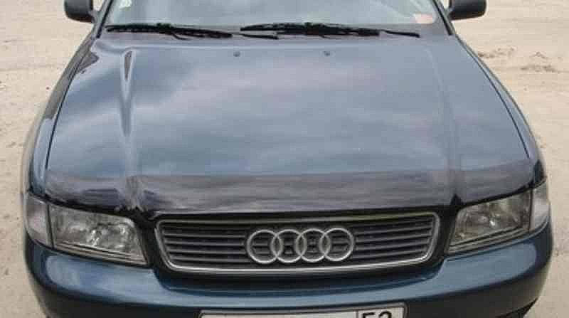 

Дефлектор капота, мухобойка Audi A4 (кузов 8D, B5) 1994-2001 VIP Tuning