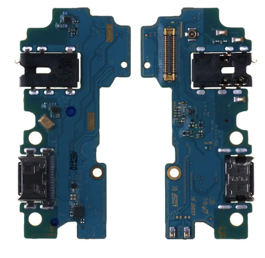 

Шлейф для Samsung A225F Galaxy A22, с разъемом зарядки, с разъемом наушников, с микрофоном