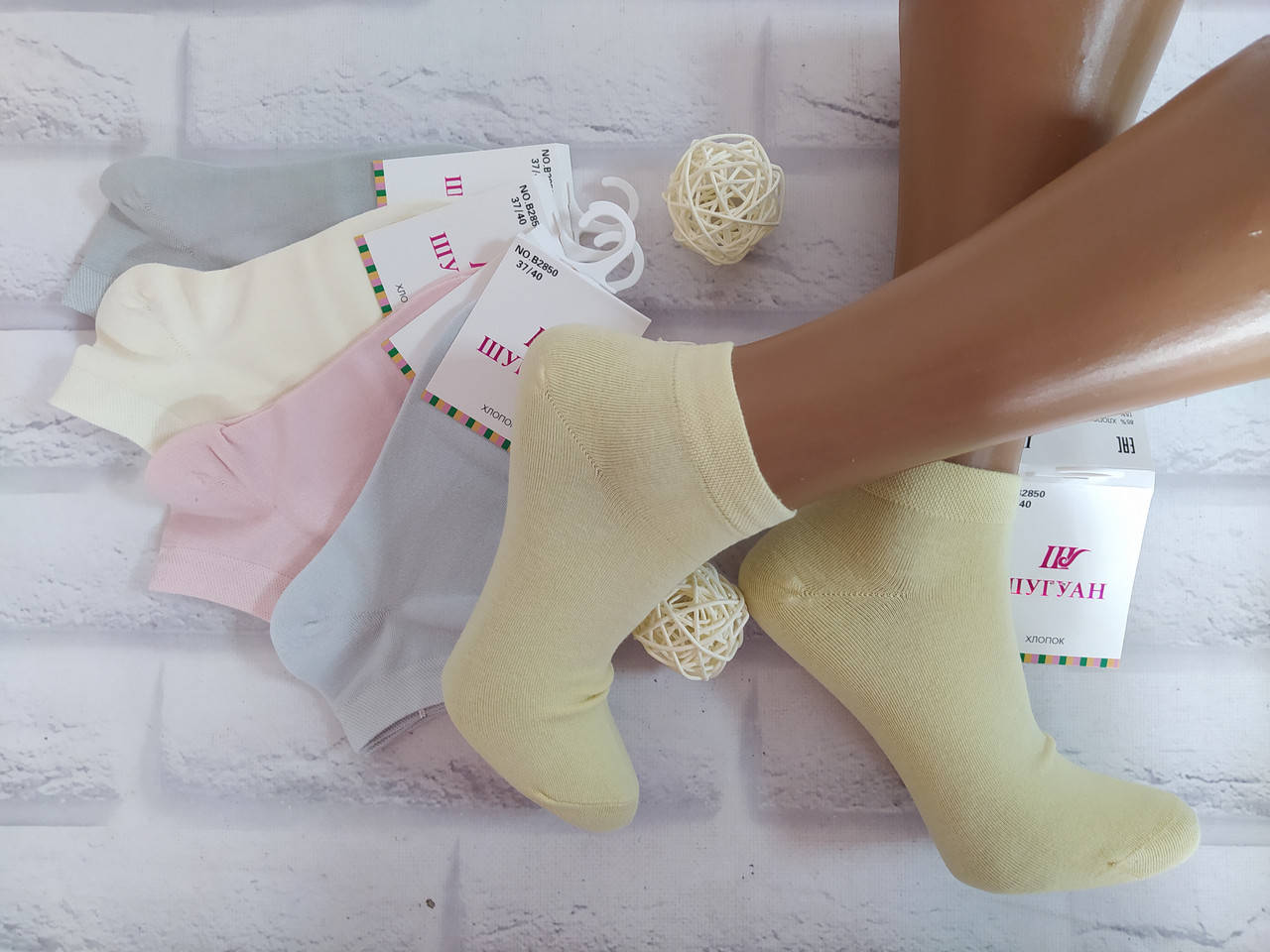 

Носки женские р. 37-40 Шугуан за 1 пару сетка хлопок В2850, Разные цвета