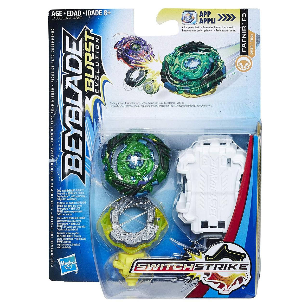 

Beyblade Burst Fafnir F3 Бейблейд с пускателем фафнир 3 версия