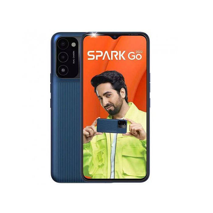 

Tecno Spark Go 2022 (KG5m) 2/32GB NFC Dual Sim Atlantic Blue (4895180776953), Синий