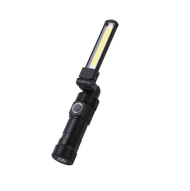 

Фонарь диодный 5 режимов свечения с магнитом, Черный