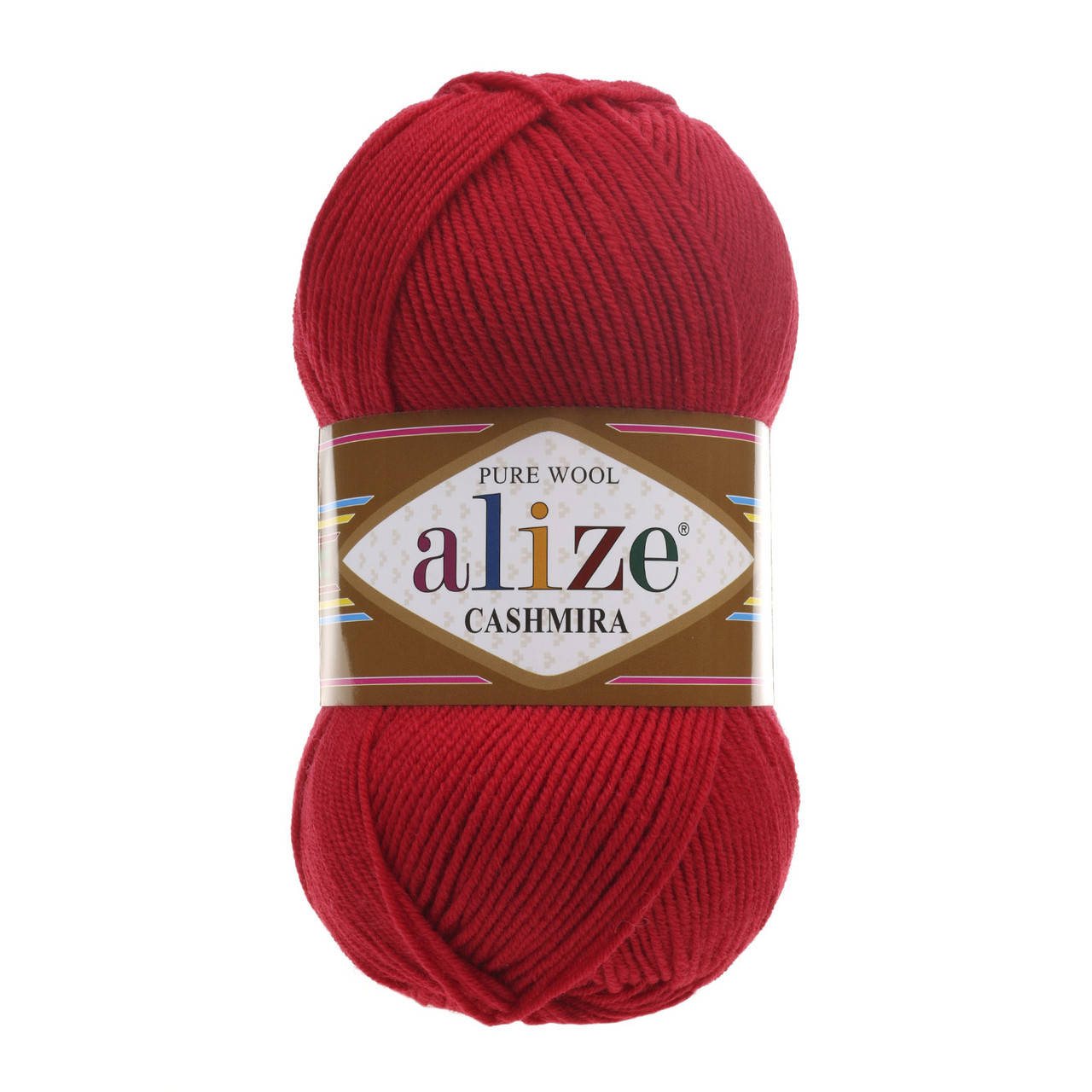 

Пряжа Alize Cashmira 56 красный (Ализе Кашмира) 100% шерсть кашемир