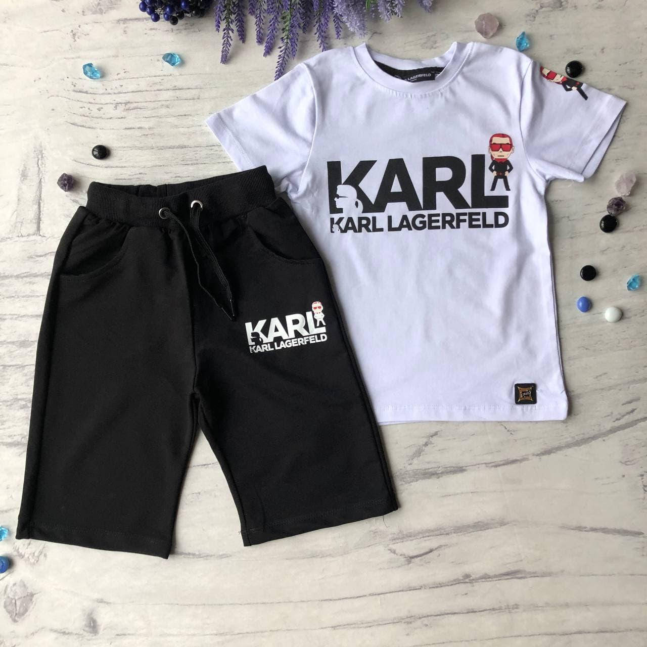 

Летний костюм в стиле Karl Lagerfeld на мальчика 27. Размер 110 см, 116 см, 122 см, 134 см