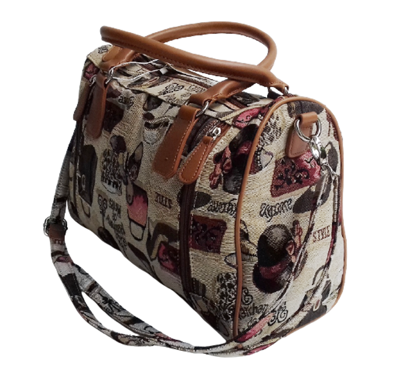 

Женские сумки гобелен «туфельки», Бежевый