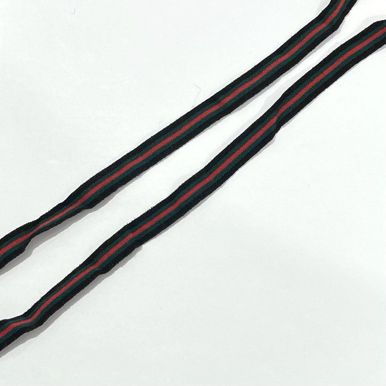 

Резинка плоская Гуччи 8 мм Черная, Черный