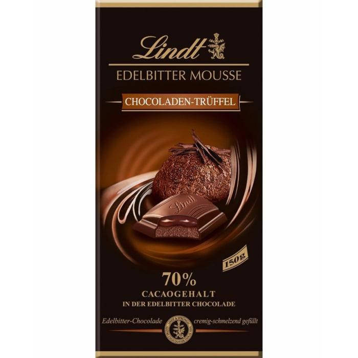 

Шоколад Lindt Edelbitter Mousse Chocoladen Truffel 70% 150 g