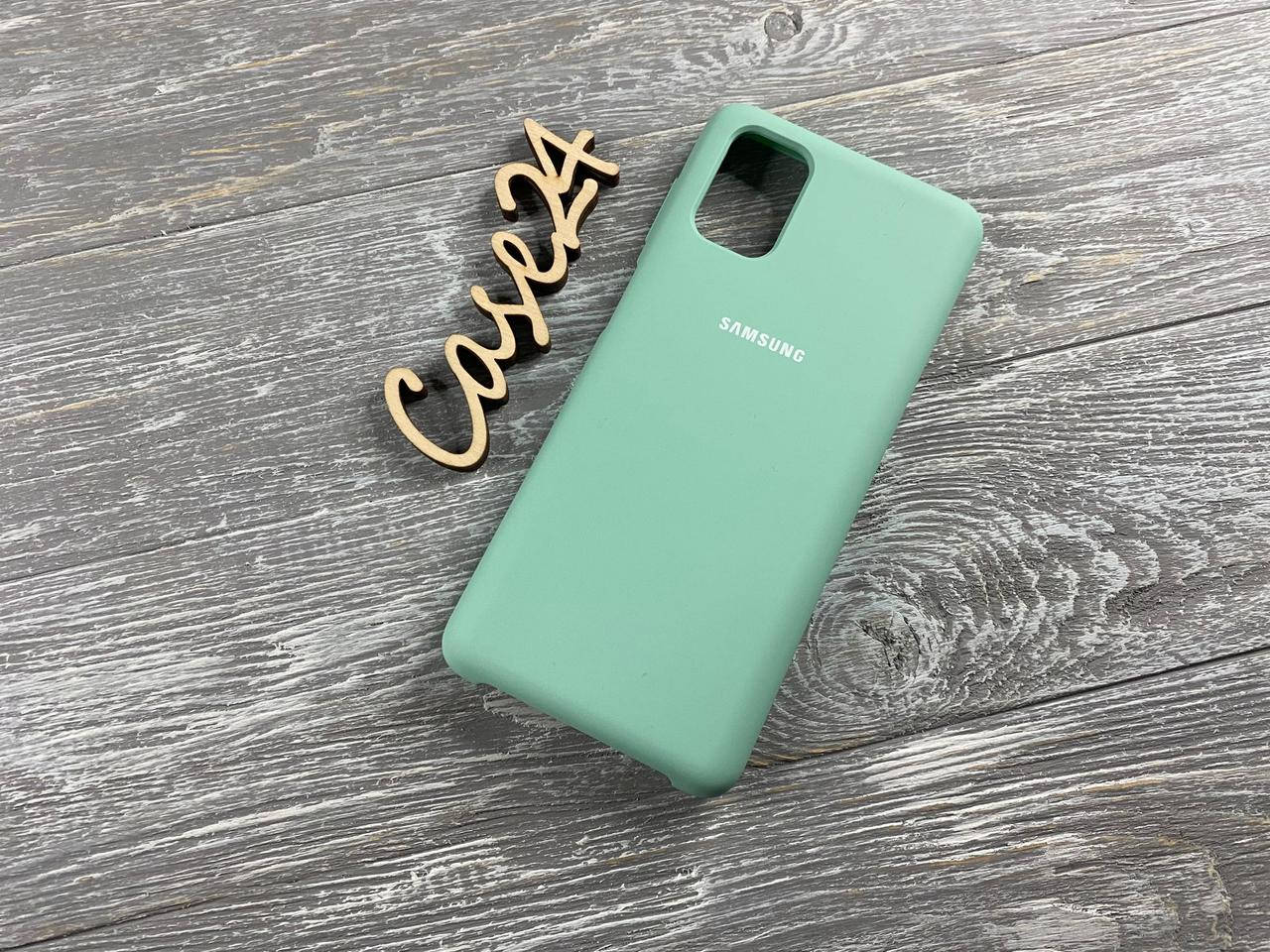

Чехол Soft touch для Samsung Galaxy M51 (8 цветов) бирюзовый