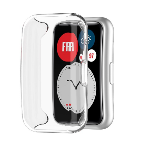 

Чехол-накладка DK Silicone Face Case для Huawei Watch Fit (clear)