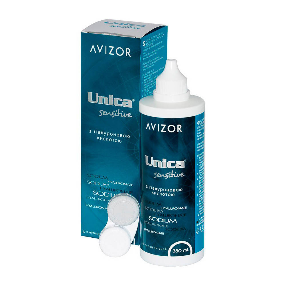 

Раствор для контактных линз Unica Sensitive 350 мл (Avizor)