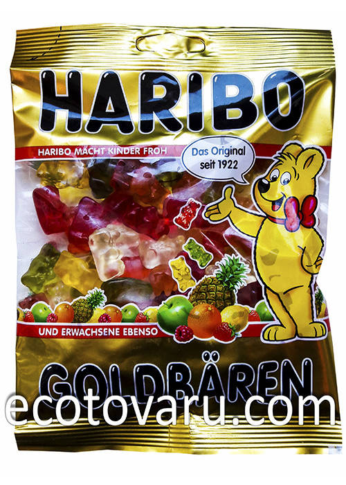 

Желейки-мармелад Haribo «Gold Bears» 200гр