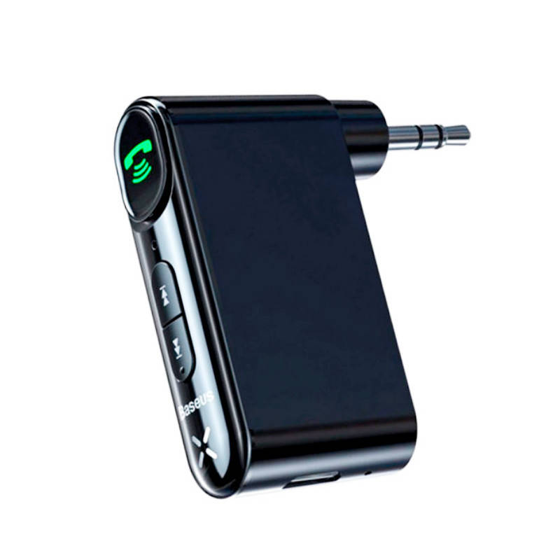 

Беспроводной аудиоадаптер AUX в авто BASEUS Bluetooth Qiyin AUX