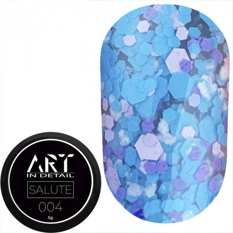 

ART Salute Gel №004 - гель для дизайна, 5 мл