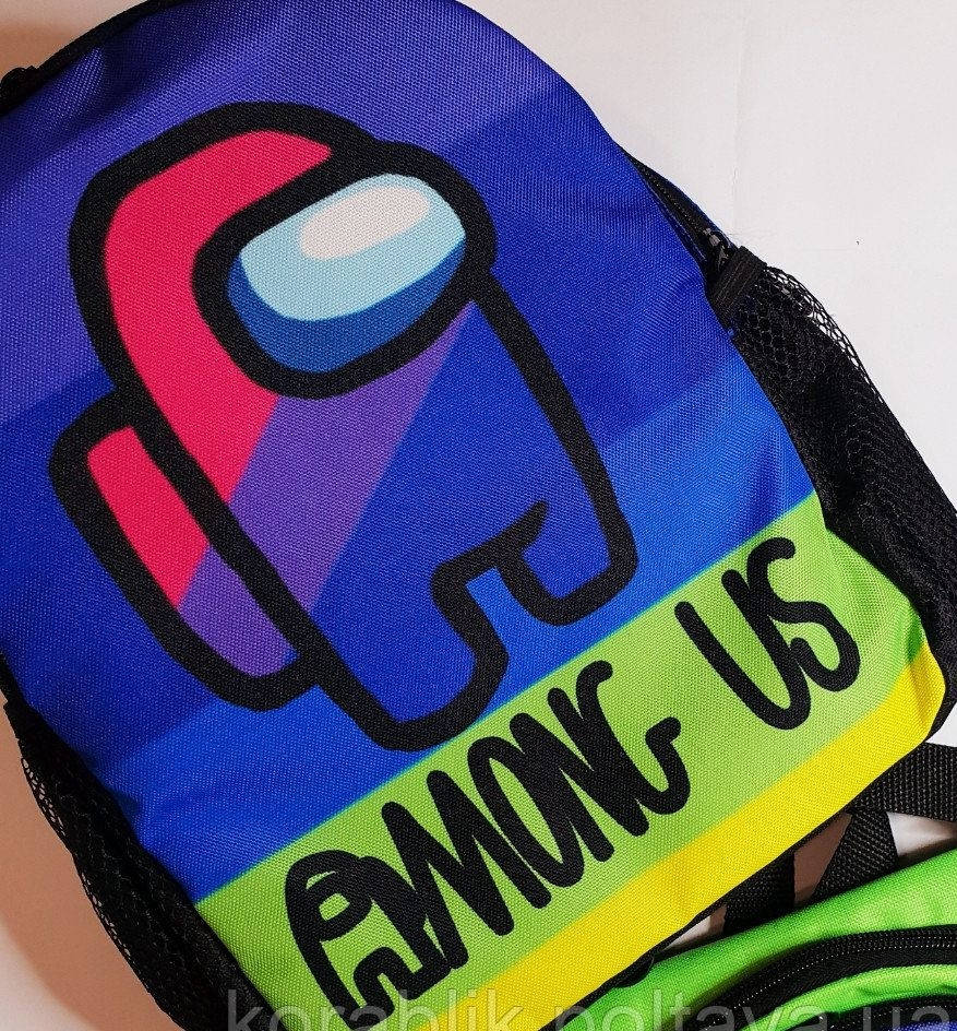 

Рюкзак амонгас для мальчика 32-25-10 см