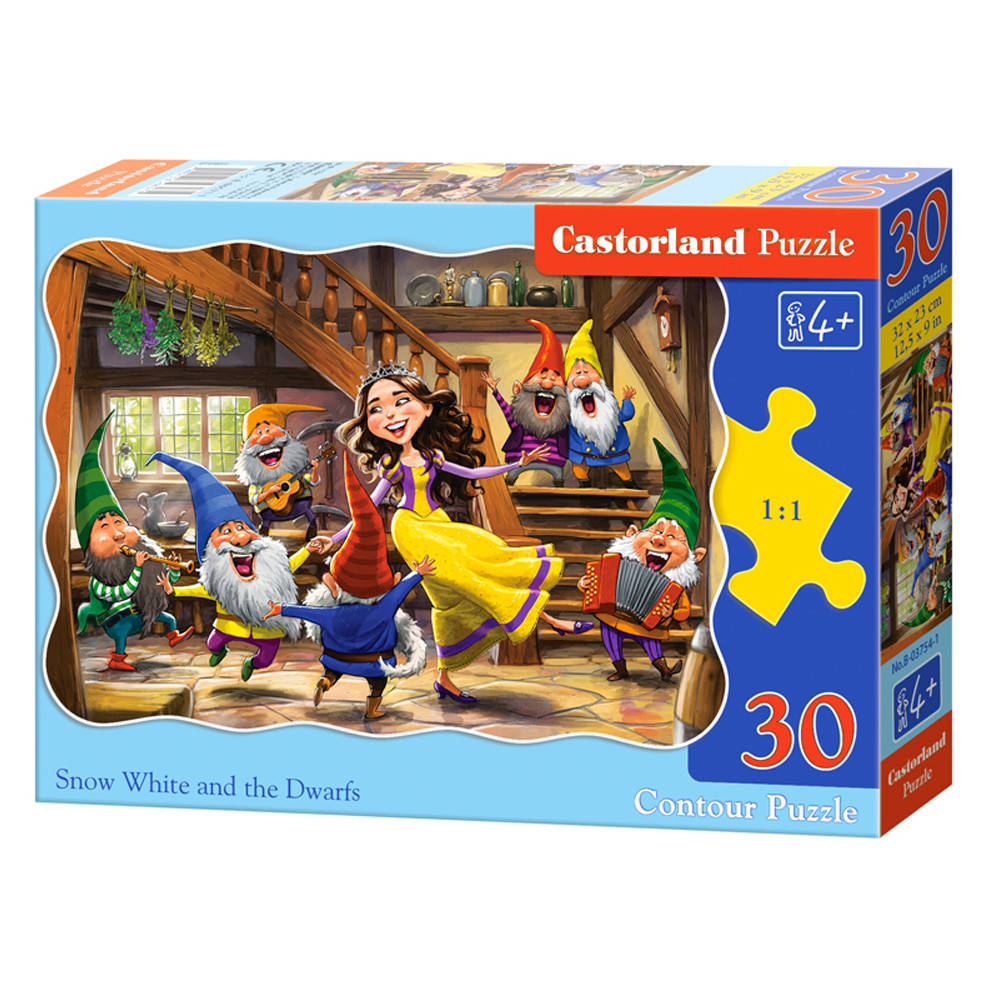 

Пазл "Белоснежка и 7 гномов", 30 элементов Castorland (5904438003754)