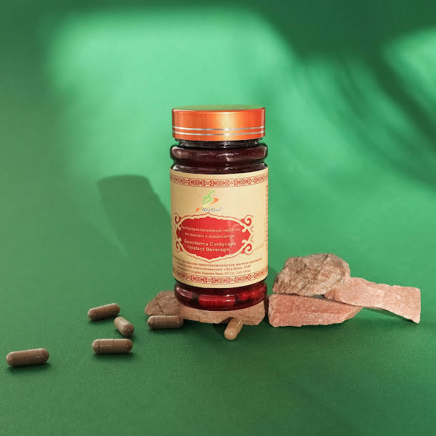 

Кордицепс + Линчжи Китай нанотехнологии 120 капсул