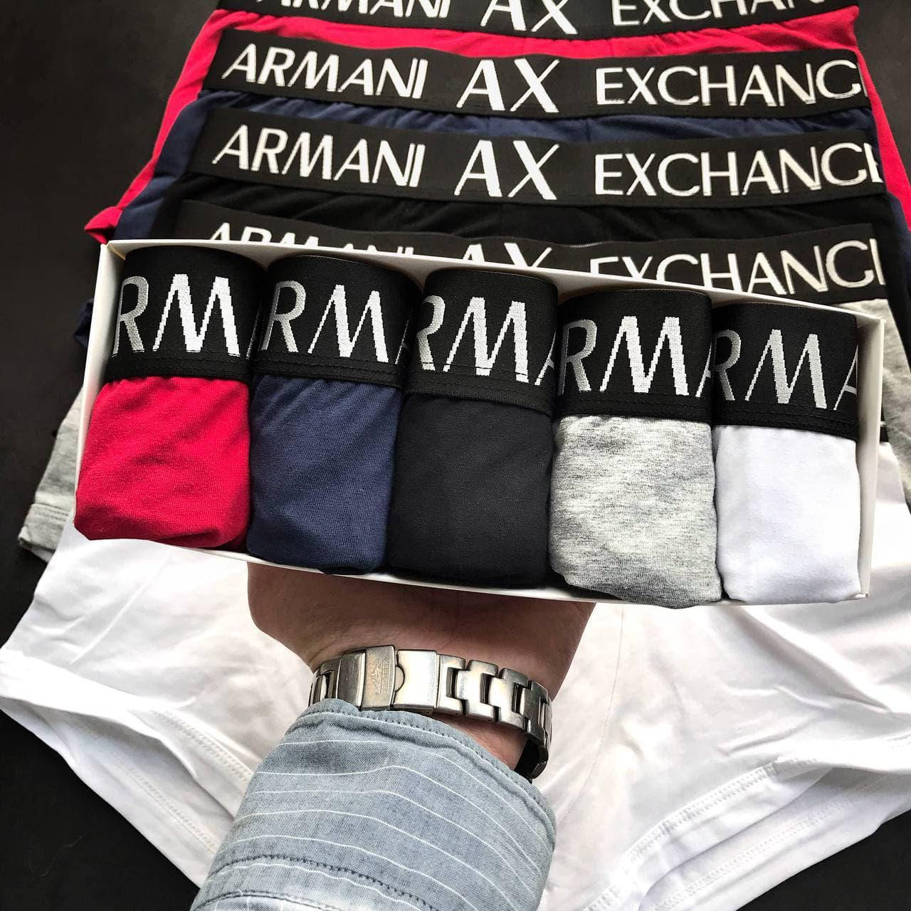 

Мужское нижнее бельё мужские трусы комплект Armani XXL Армани