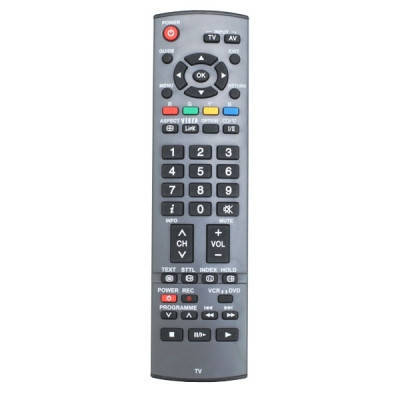 

Пульт для телевизора panasonic eur 7651150, Черный