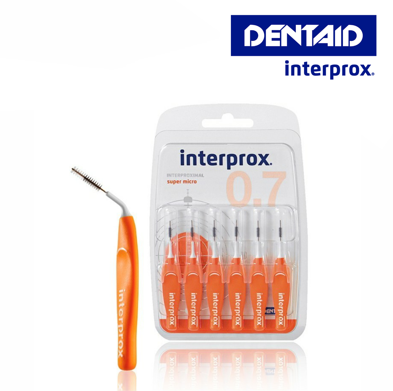 

Щетка межзубная INTERPROX 4G SUPER MICRO, 0.7 мм, 6 шт., Черный