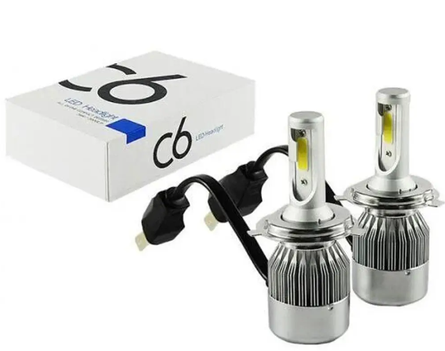 

Комплект LED ламп C6 H4 - лампы для авто / Автолампы М 392
