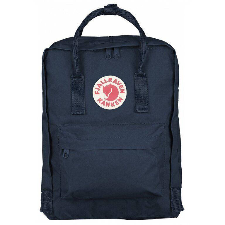 

Городской рюкзак Fjallraven Kanken сlassic Темно-синий Спортивный рюкзак - 201265