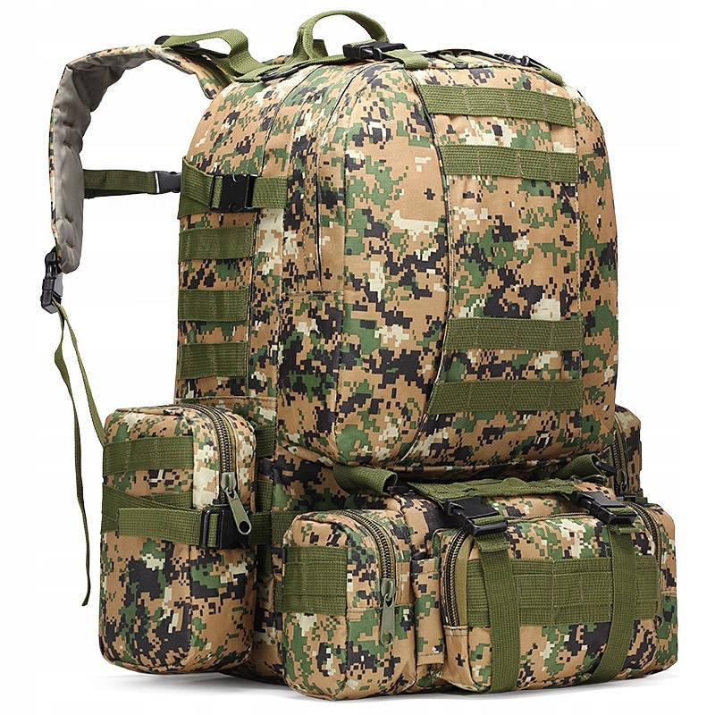 

Рюкзак тактический Survival 41-60л, Камуфляж пиксель