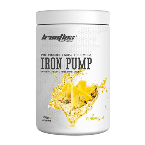 

Предтренировочный комплекс IronFlex Iron Pump 500 г Ананас Pineapple