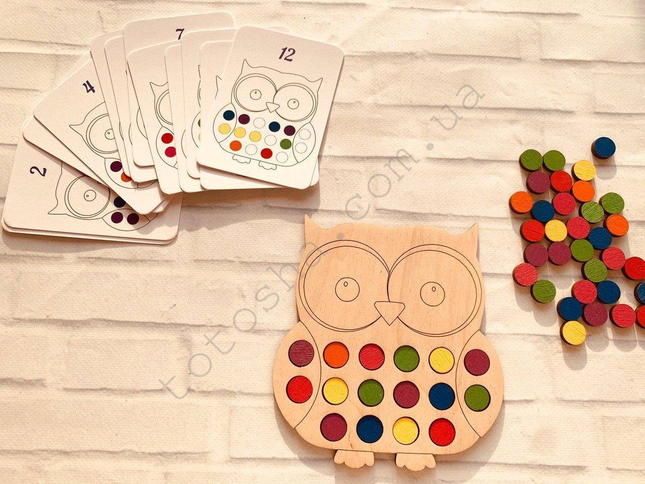 

Деревянная игра Совушка мини игра Познавалка 44091900 Poznavalka
